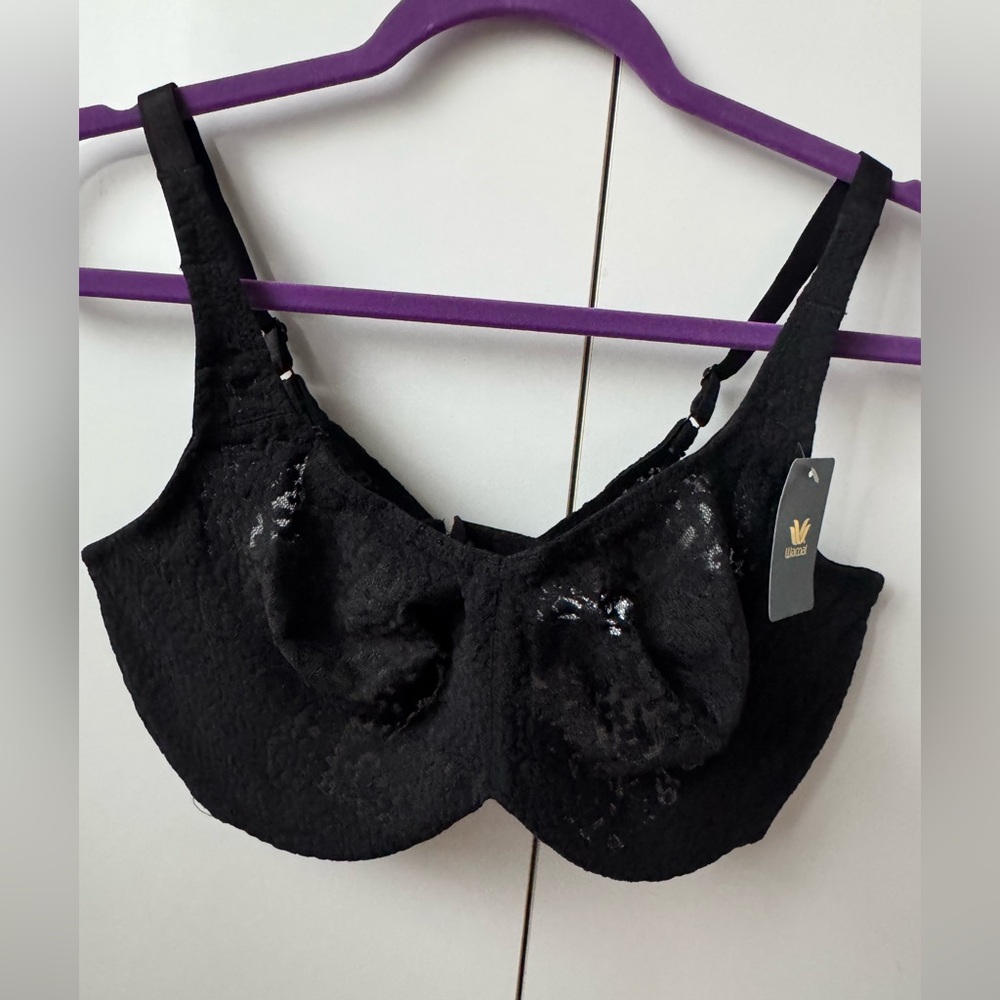 Wacoal Black Lace Underwire Bra